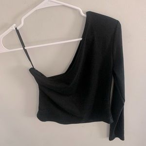 SHEIN one sleeve shirt